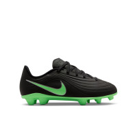 Nike Tiempo Maestro Club Grass/Artificial Grass Football Boots (MG) Kids Black Bright Green Silver Grey