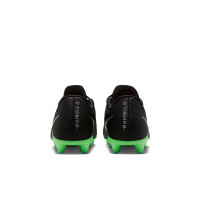 Nike Tiempo Maestro Club Grass/Artificial Grass Football Boots (MG) Kids Black Bright Green Silver Grey