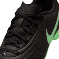 Nike Tiempo Maestro Club Grass/Artificial Grass Football Boots (MG) Kids Black Bright Green Silver Grey