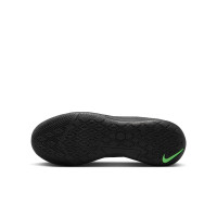 Nike Mercurial Vapor 17 Academy Zaalvoetbalschoenen (IN) Kids Zwart Felgroen Zilvergrijs