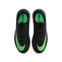 Nike Mercurial Vapor 17 Academy Zaalvoetbalschoenen (IN) Kids Zwart Felgroen Zilvergrijs