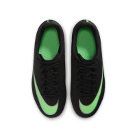 Nike Mercurial Vapor 17 Club Gras / Kunstgras Voetbalschoenen (MG) Kids Zwart Felgroen Zilvergrijs