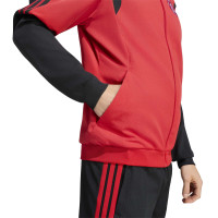 adidas Manchester United Presentation Training Jacket 2026-2027 Red Black White