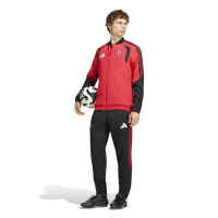 adidas Manchester United Presentation Training Jacket 2026-2027 Red Black White