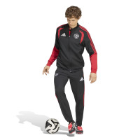 adidas Manchester United Presentation Training Jacket 2026-2027 Black Red White