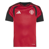 adidas Manchester United Training Set 2026-2027 Kids Red Black White