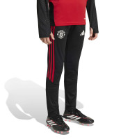 adidas Manchester United Trainingspak Hooded 2026-2027 Kids Zwart Rood Wit
