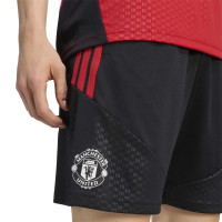 adidas Manchester United Training Short 2026-2027 Black Red White