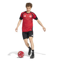 adidas Manchester United Training Short 2026-2027 Black Red White