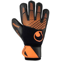 Uhlsport FM Soft Resist+ Goalkeeper Gloves Black Orange
