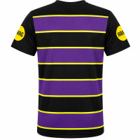 Nike KNVB ARAG Scheidsrechters Pre-Match Shirt 2026-2028 Heren Zwart Paars Geel