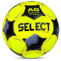 Select X-Turf V26 Voetbal Maat 5 Felgeel Zwart Lichtpaars