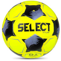 Select X-Turf V26 Voetbal Maat 5 Felgeel Zwart Lichtpaars