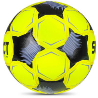 Select X-Turf V26 Voetbal Maat 5 Felgeel Zwart Lichtpaars