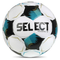 Select Numero 10 V26 Voetbal Maat 5 Wit Zwart Felblauw Goud