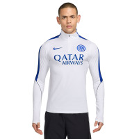Nike Inter Milan Strike Tracksuit 1/4-Zip 2026-2027 White Dark Blue