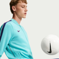 Nike FC Barcelona Strike Trainingsjack 2026-2027 Lichtgroen Donkerblauw Rood