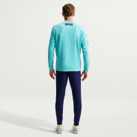 Nike FC Barcelona Strike Training pants 2026-2027 Dark Blue Light Green Red