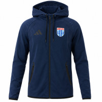 adidas Tiro Travel PEC Zwolle Presentatie Jack 2026-2027 Donkerblauw