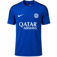 Nike Inter Milan Strike Training Shirt 2026-2027 Kids Blue Dark Blue White