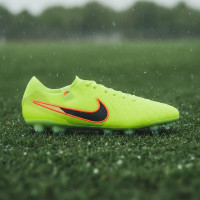 Nike Tiempo Legend 10 Elite Iron Stud Football Boots (SG) Anti-Clog Neon Yellow Black Orange
