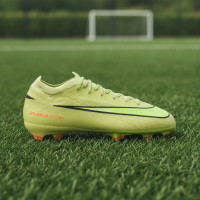 Nike Zoom Mercurial Vapor 16 Pro Gras Voetbalschoenen (FG) Kids Geel Neongeel Oranje