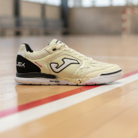 Joma Top Flex Rebound Zaalvoetbalschoenen (IN) Lichtgeel Zwart Wit