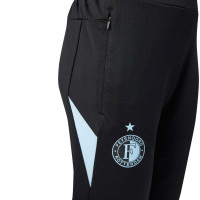 Castore Feyenoord Trainingsbroek 2026-2027 Zwart Lichtblauw