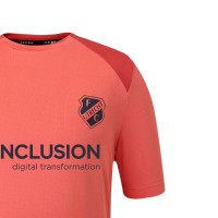 Castore FC Utrecht Trainingsshirt 2026-2027 Kids Lichtrood Donkerrood