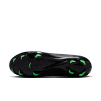 Nike Mercurial Vapor 17 Pro Gras (FG) Football Boots (FG) Black Bright Green Silver Grey