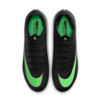 Nike Mercurial Vapor 17 Pro Gras (FG) Football Boots (FG) Black Bright Green Silver Grey