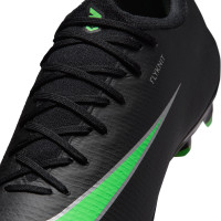 Nike Mercurial Vapor 17 Pro Gras (FG) Football Boots (FG) Black Bright Green Silver Grey