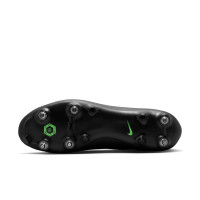 Nike Mercurial Vapor 17 Academy Iron Stud Football Boots (SG) Anti-Clog Black Bright Green Silver Grey