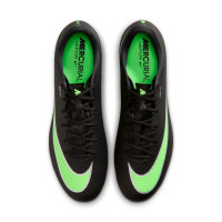 Nike Mercurial Vapor 17 Academy Iron Stud Football Boots (SG) Anti-Clog Black Bright Green Silver Grey