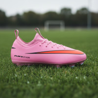 Nike Zoom Mercurial Vapor 16 Academy Grass/Artificial Grass Football Boots (MG) Kids Pink Bright Red Light Blue