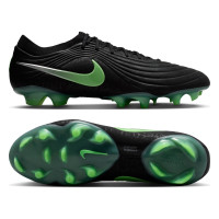 Nike Tiempo Maestro Elite Gras Voetbalschoenen (FG) Zwart Felgroen Zilvergrijs