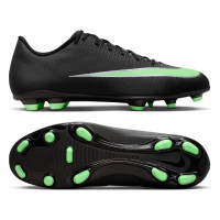 Nike Mercurial Vapor 17 Club Gras / Kunstgras Voetbalschoenen (MG) Zwart Felgroen Zilvergrijs