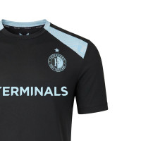 Castore Feyenoord Training Set 2026-2027 Black Light Blue