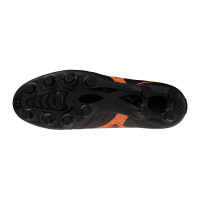Mizuno Monarcida Neo III Select Gras Voetbalschoenen (FG) Zwart Lava Oranje