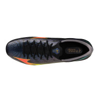 Mizuno Alpha III Elite Gras Football Boots (FG) Black Lava Orange