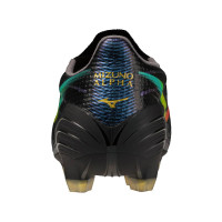 Mizuno Alpha III Pro Gras Football Boots (FG) Black Lava Orange