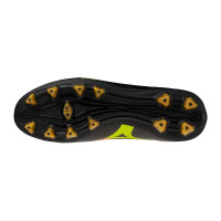 Mizuno Alpha III Select Gras Football Boots (FG) Black Lava Orange