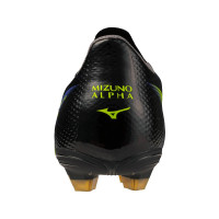 Mizuno Alpha III Select Gras Football Boots (FG) Black Lava Orange
