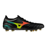 Mizuno Morelia Neo V Beta Japan Grass Football Boots (FG) Black Lava Orange