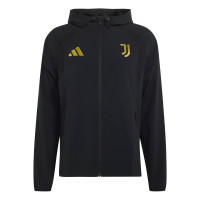 adidas Juventus Tiro Travel Training Jacket 2026-2027 Black Gold