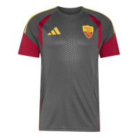 adidas AS Roma Training Set 2026-2027 Dark Grey Red Orange