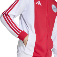 adidas Ajax Anthem Trainingsjack 2026-2027 Rood Wit