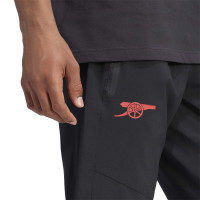 adidas Arsenal Tiro Travel Tracksuit 2026-2027 Black Red