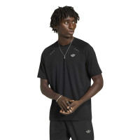 adidas Tech Essential Woven Zomerset Zwart Donkerblauw Zilver