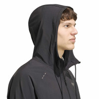 adidas Tech Essential Woven Trainingspak Zwart Zilver